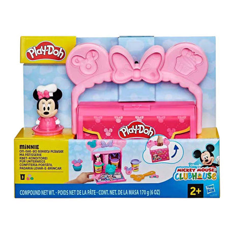 Play-doh Disney junior panadería viajera, set de juego con Minnie