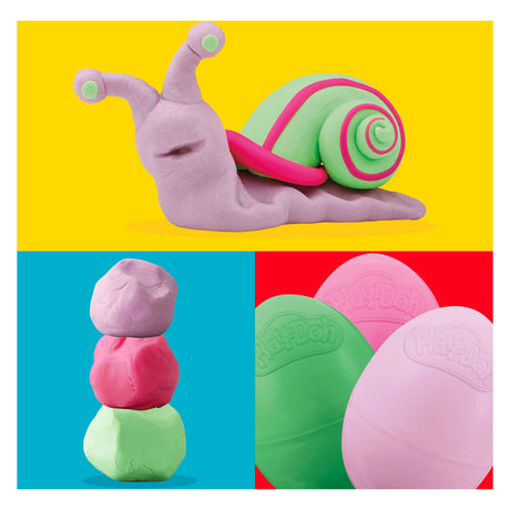 Bolsa de Pascua Play-doh, 9 huevos, regalos y juguetes artesanales para niños.