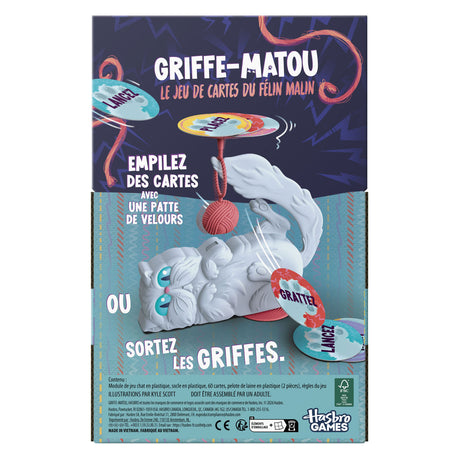 Juego de cartas hasbro griffe matou