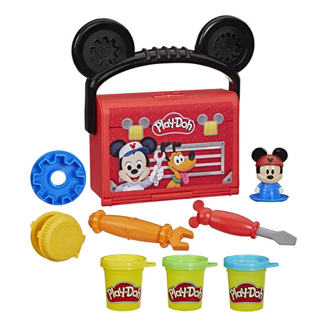 Play-doh disney junior garaje viajes, mickey juguetes