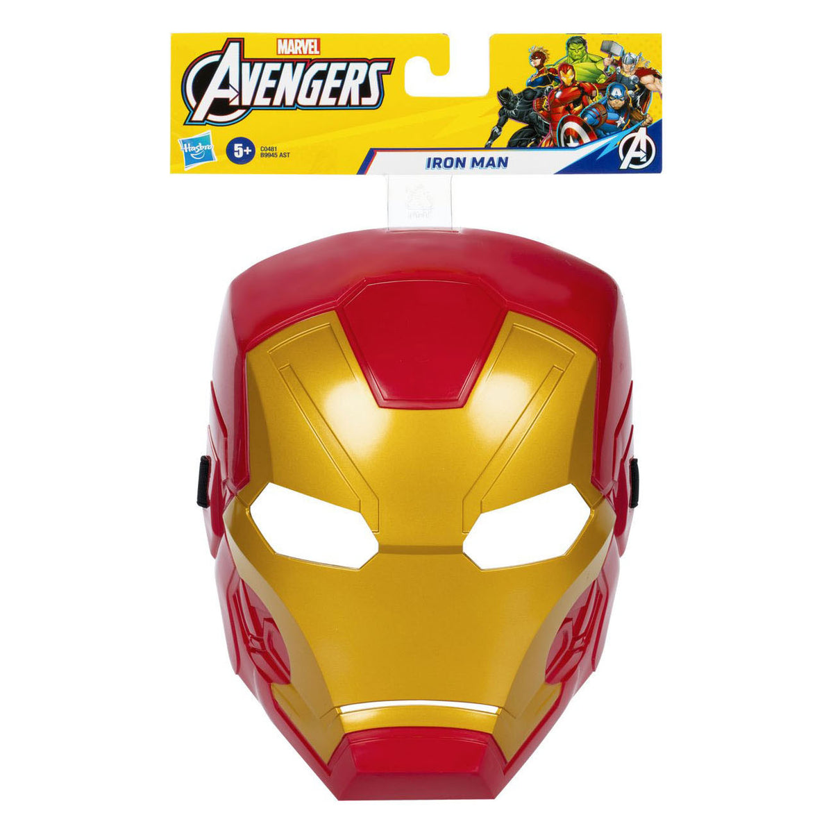 Hasbro mascara marvel vengadores iron man