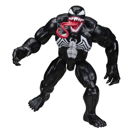 Hasbro marvel spider-man titan series venom jugando figura