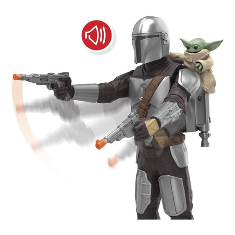 Figura Star Wars The Mandalorian y Grogu Bounty Blaster