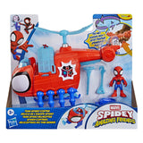 Hasbro spidey con helicóptero de juguete spidey copter