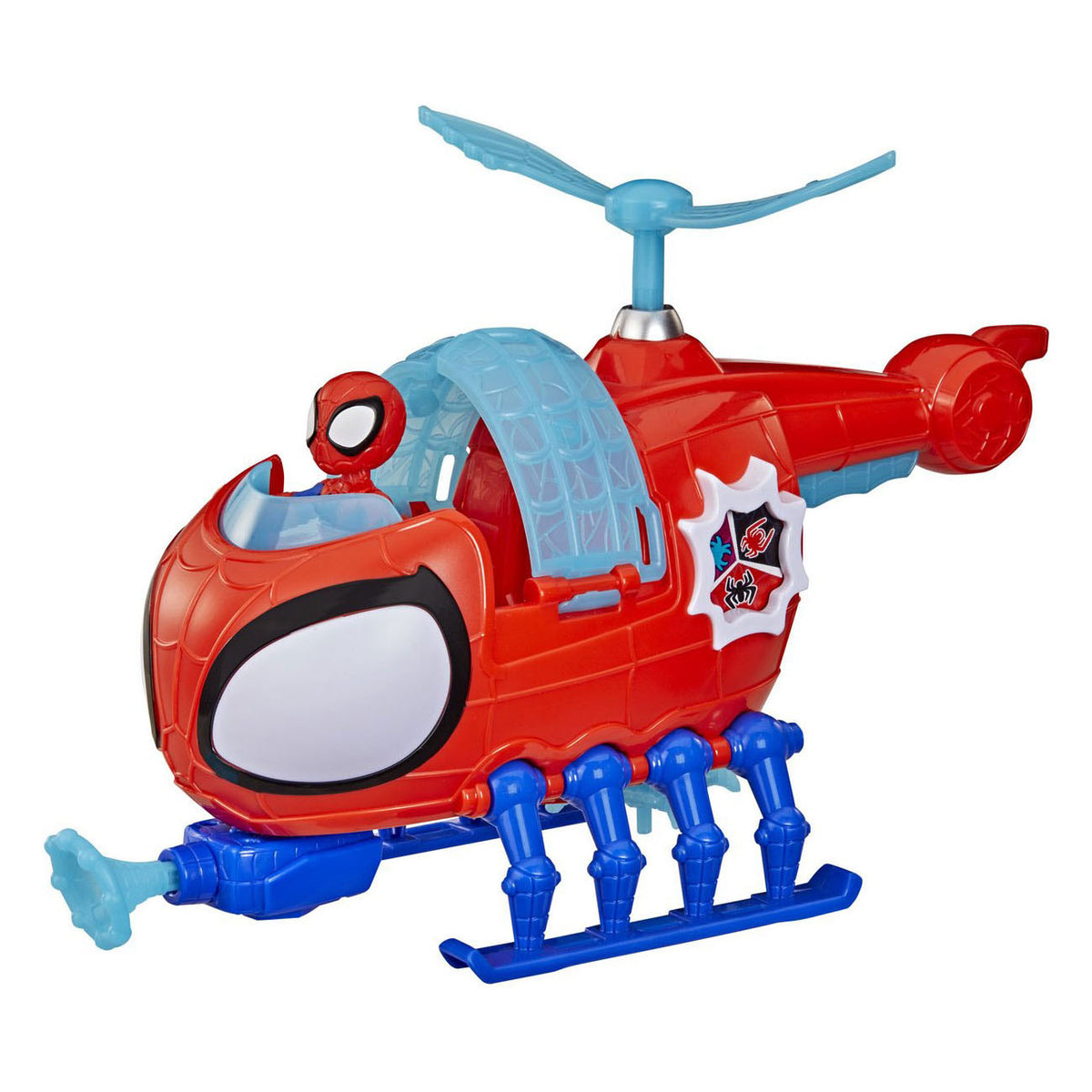 Hasbro spidey con helicóptero de juguete spidey copter