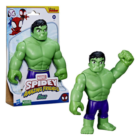 Marvel spidey y sus increíbles amigos hulk - figura de acción 23cm