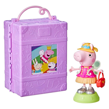 Set de juego de guardarropa peppa pig de hasbro.