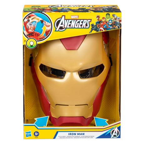 Máscara disfraz Marvel Los Vengadores Iron Man - Dorada