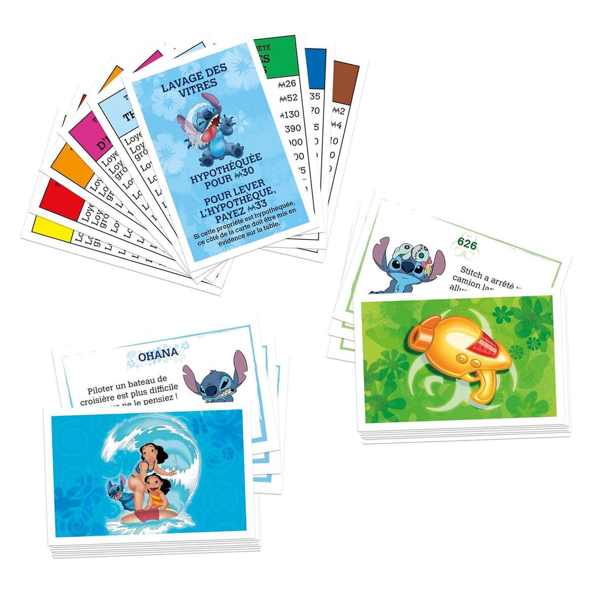 Monopoly disney stitch - juego de mesa - Francés