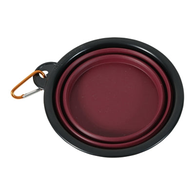 Zolux BVK cuenco plegable de silicona rojo
