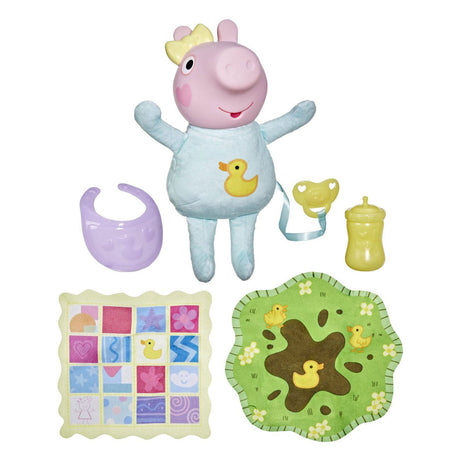 Hasbro Peppa Pig peluche Evie con accesorios