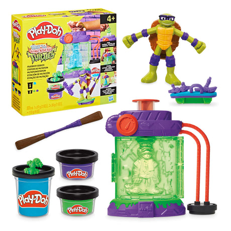 Play-doh juego de estación de mutación de las tortugas ninjas mutantes adolescentes
