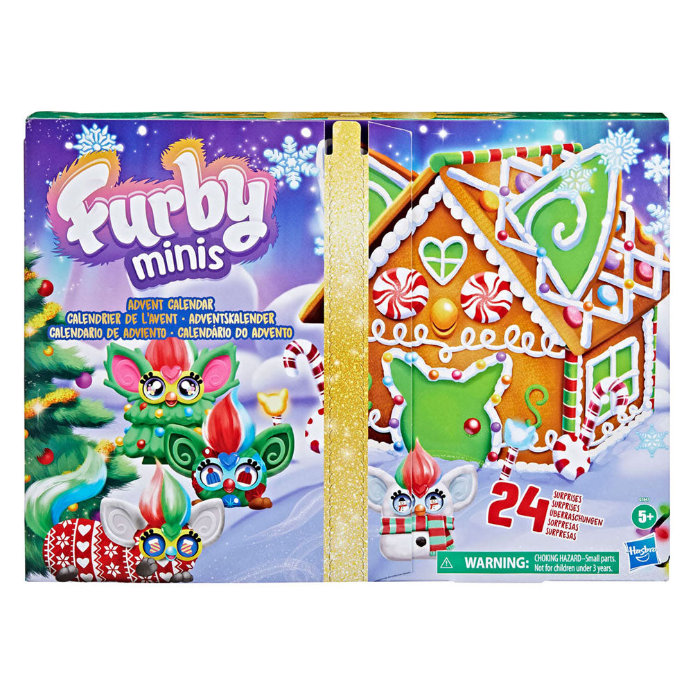 Calendario de adviento furby minis de hasbro