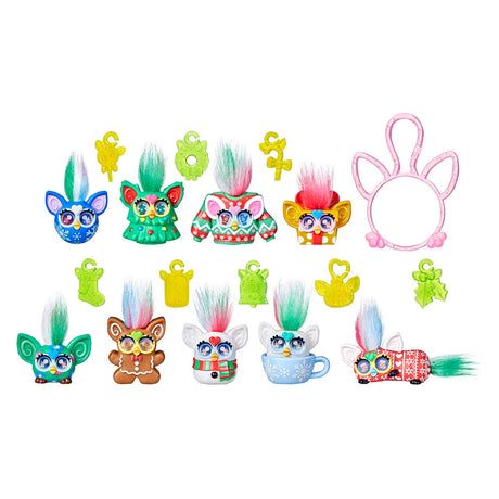 Calendario de adviento furby minis de hasbro