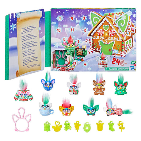 Calendario de adviento furby minis de hasbro