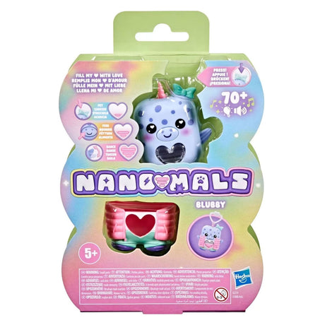 Hasbro nano-mals blubby el narval - electrónico - más de 70 comentarios - interactivo
