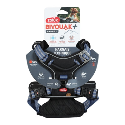 Arnés para perros Zolux bvk azul