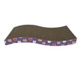 Rascador para gatos Easypets ola morado