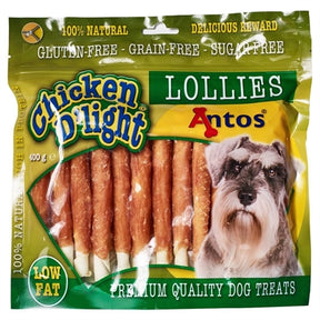 Piruletas de pollo antos light