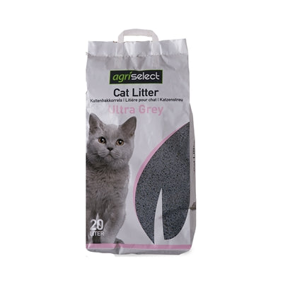 Agriselect ultra grey kattenbakvulling