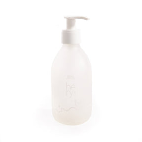 Botella mezcladora Hery para champú.