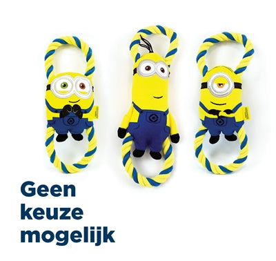Peluche de Minion Bob Stuart Kevin en cuerda de hilo dental.