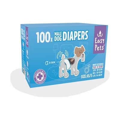 Pañales para perros Easypets macho