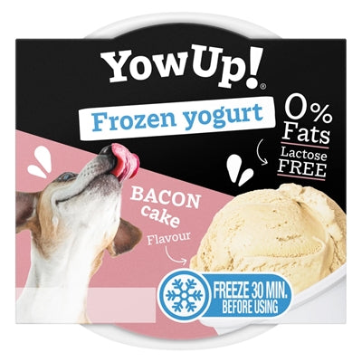 ¡Sí! pastel de tocino y yogur helado