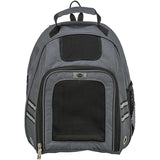 Trixie bolso mochila para perros luego gris