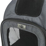 Trixie bolso mochila para perros luego gris