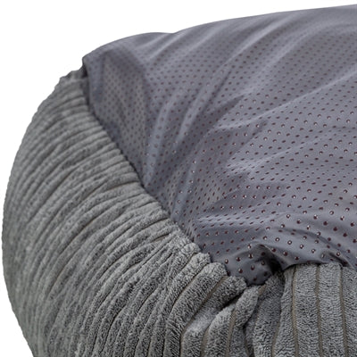Trixie cama para perros jonna vital tejido acanalado gris oscuro