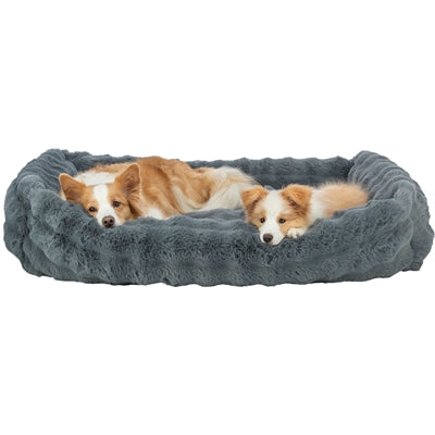 Trixie cama para perros elli gris oscuro