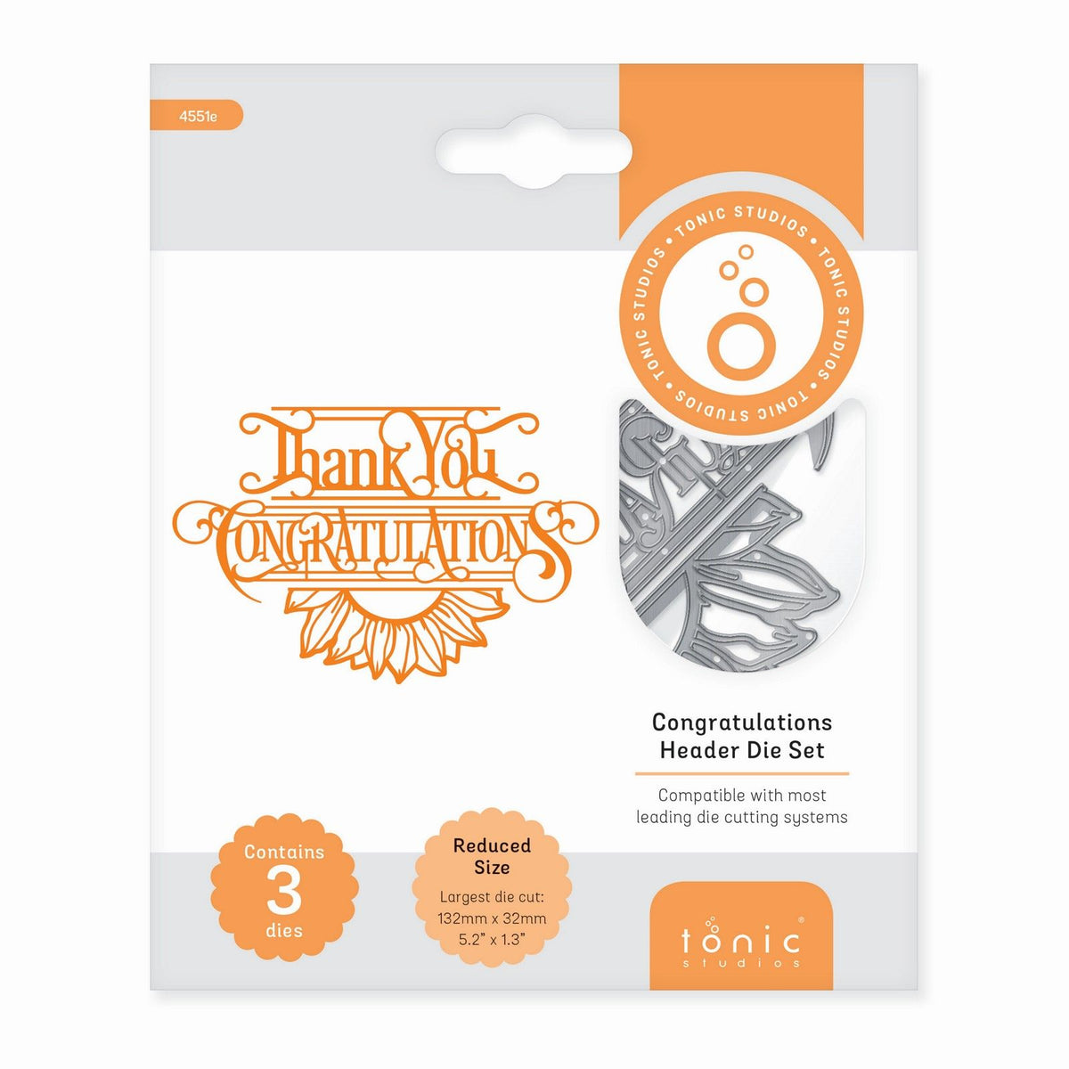 Tonic Studios • elementos esenciales que configuran el encabezado de felicitaciones