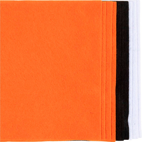 Creativ company hobby fieltro a4 espesor 2mm colores otoñales - 10 uds.