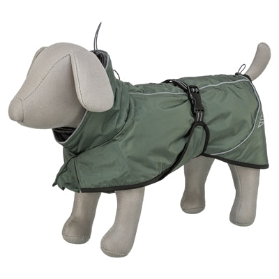Trixie abrigo para perros invierno explore thermo verde oliva