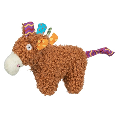 Trixie peluche caballo con hierba gatera marrón