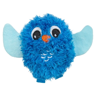 Trixie peluche búho con hierba gatera azul