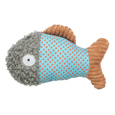 Trixie tela de peluche pez con hierba gatera