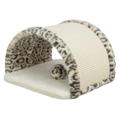 Trixie puente cangrejo leo estampado leopardo crema