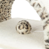 Trixie puente cangrejo leo estampado leopardo crema