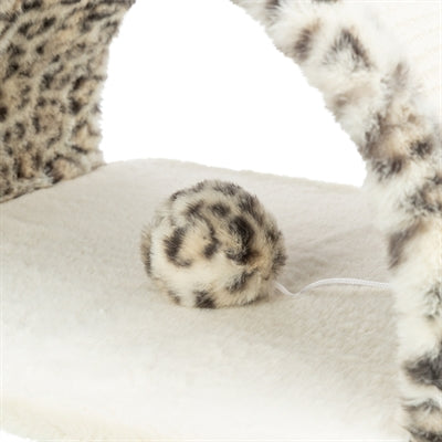Trixie puente cangrejo leo estampado leopardo crema