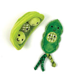 Happy pet tabby patch guisantes con hierba gatera