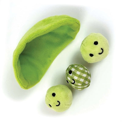 Happy pet tabby patch guisantes con hierba gatera