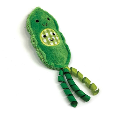 Happy pet tabby patch guisantes con hierba gatera
