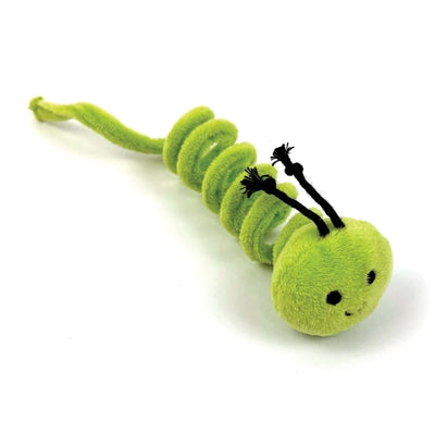 Orugas de parche atigrado mascota feliz