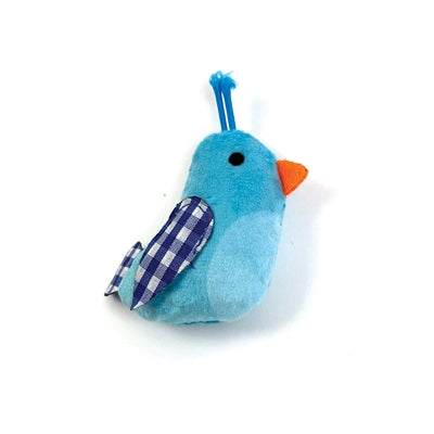 Multipack de pájaros con parches atigrados de Happy Pet en azul
