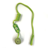 Bungee de guisantes con parche atigrado para mascotas felices