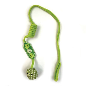 Bungee de guisantes con parche atigrado para mascotas felices