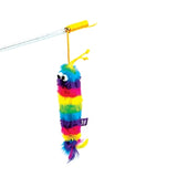 Happy pet tabby patch gato varilla arcoiris surtido