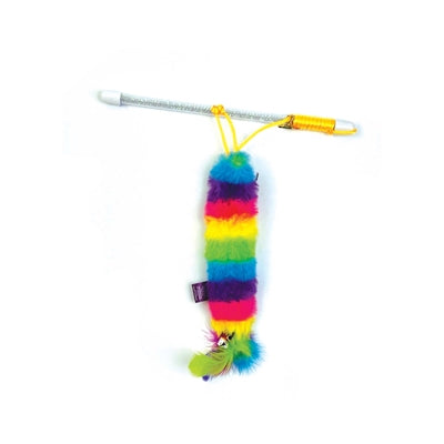 Happy pet tabby patch gato varilla arcoiris surtido